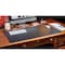 Dacasso Burgundy Leather 34" X 20" Top-Rail Desk Pad PR-7021 - alternate 2